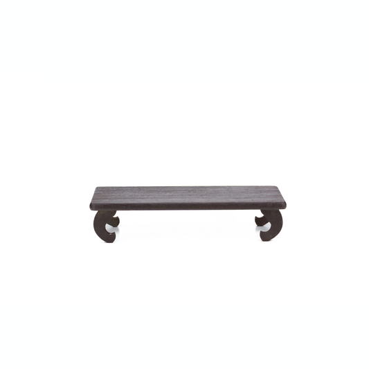 Bonsai tafel donker bruin 18cm