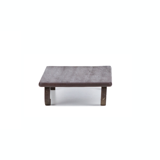 Bonsai tafel donker bruin 18cm