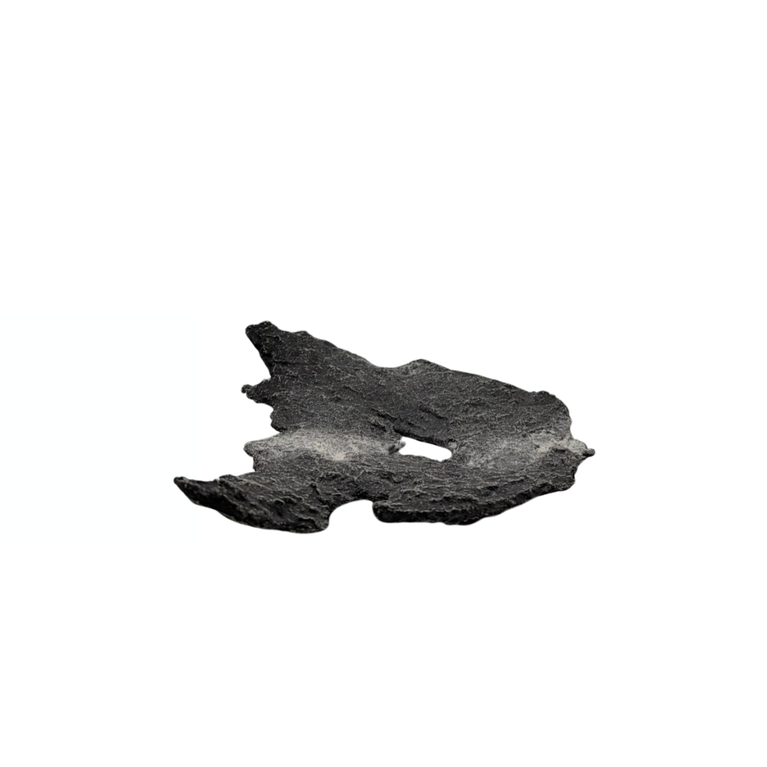 Bonsai slab grijs met licht grijs accenten 17cm
