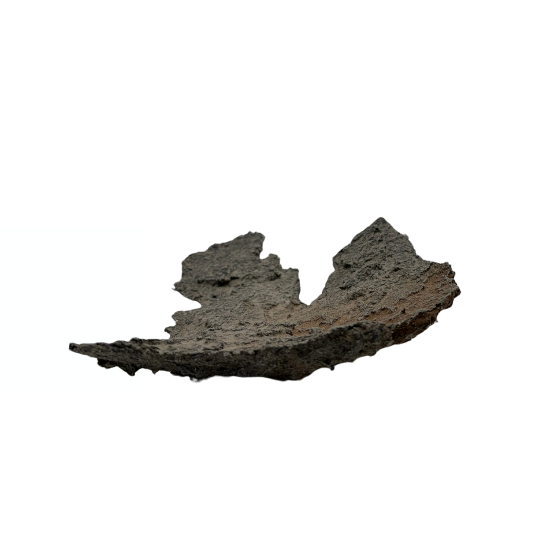 Bonsai slab grijs met beige accenten 23cm