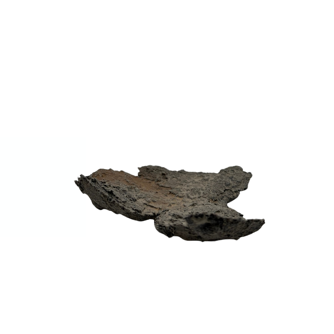 Bonsai slab grijs met beige accenten 23cm