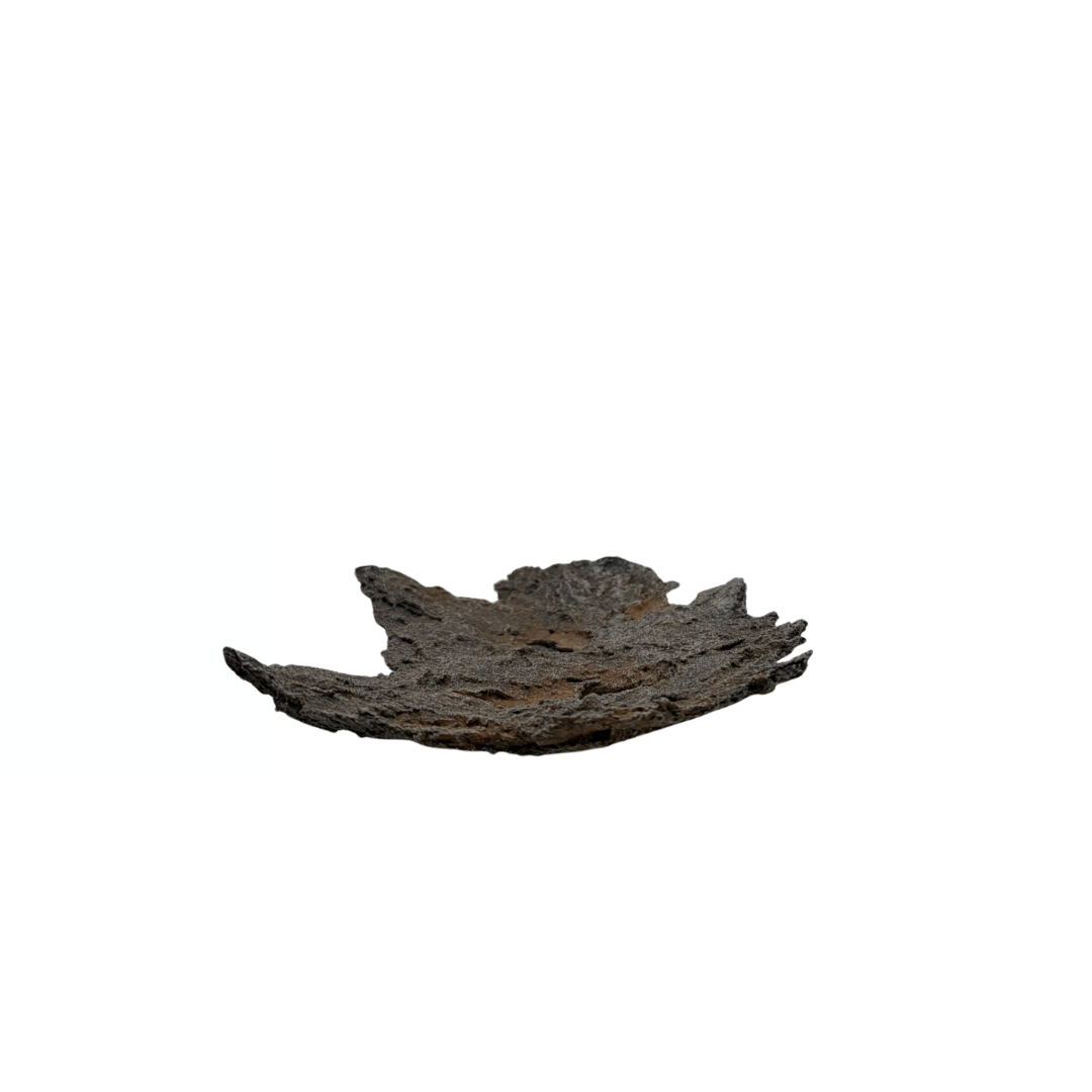 Bonsai slab bruin met roest accenten 16cm