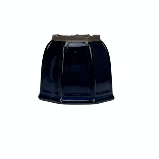 Bonsai pot achthoek cascade donkerblauw 12cm