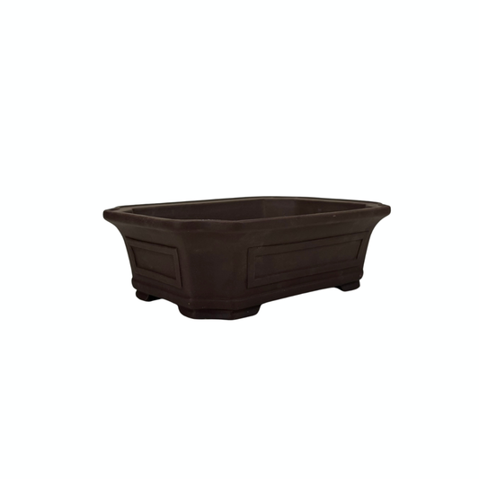Bonsai pot ongeglazuurd rechthoek 23cm