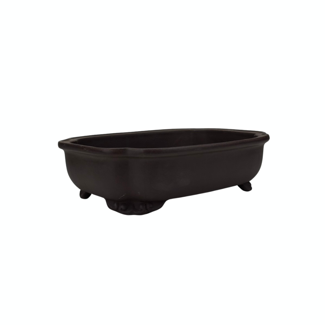 Bonsai pot ongeglazuurd mokko 23cm