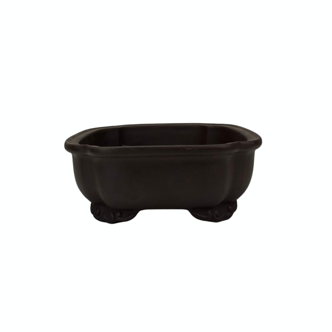 Bonsai pot ongeglazuurd mokko 23cm
