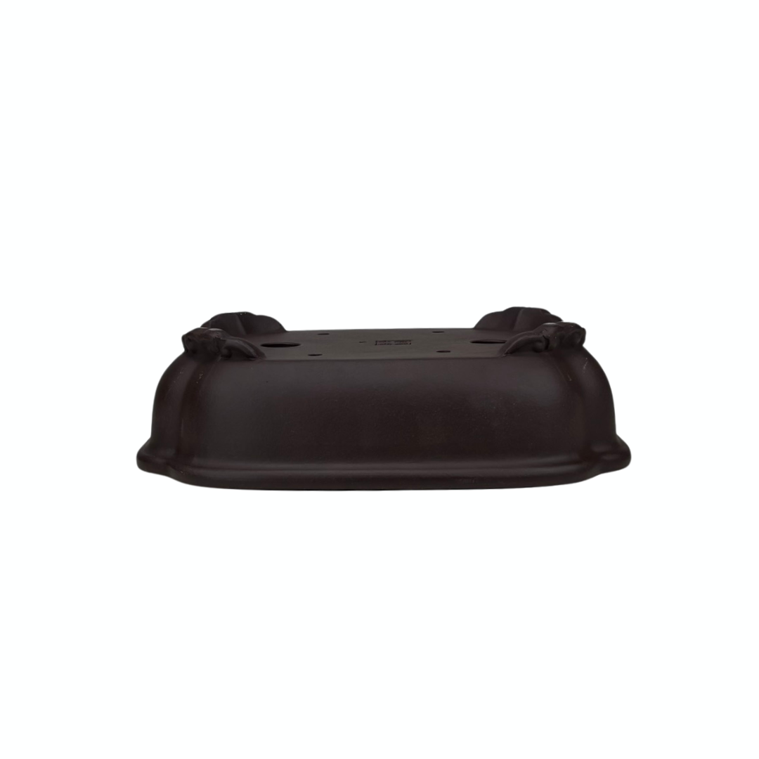 Bonsai pot ongeglazuurd mokko 23cm