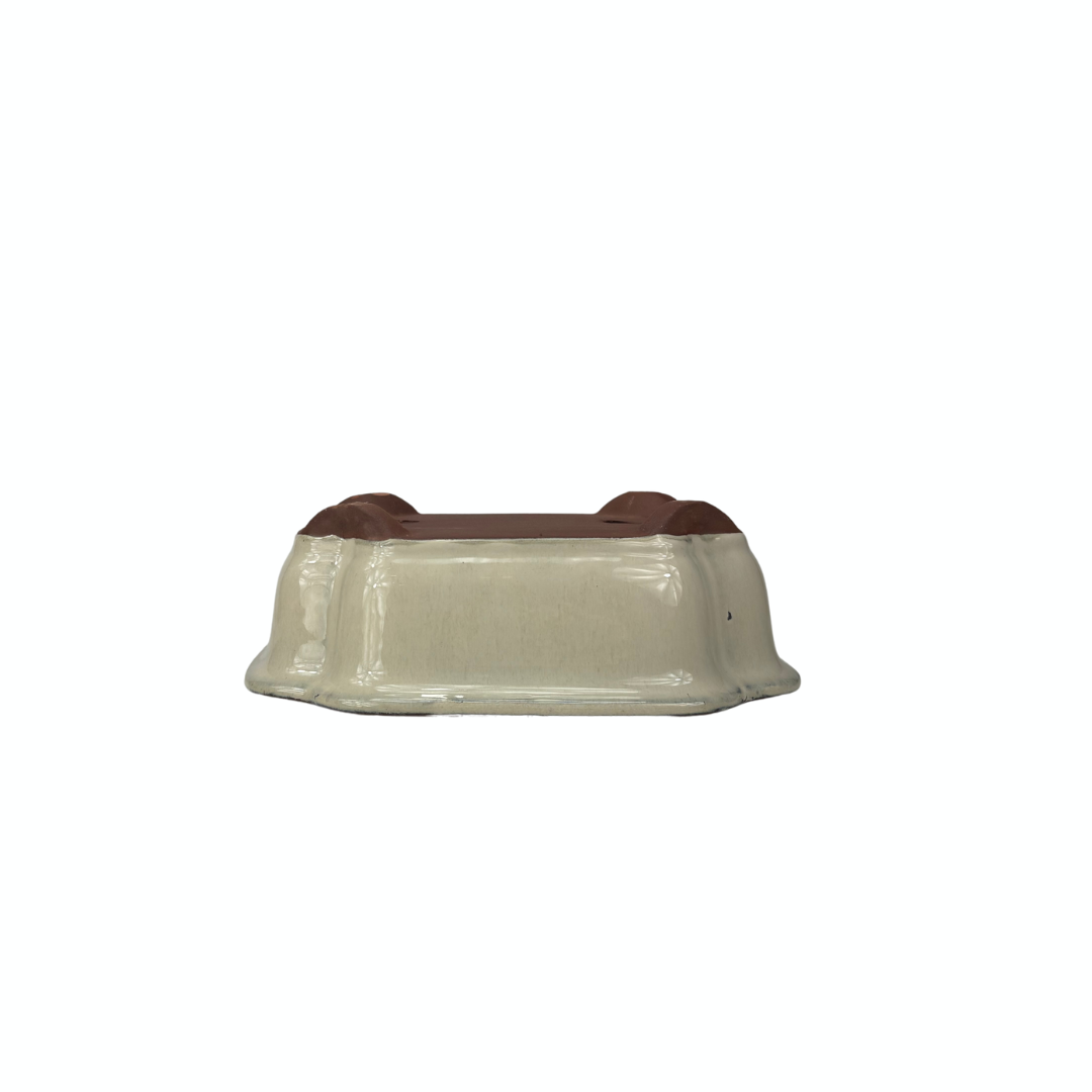 Bonsai pot creme mokko 16cm - set