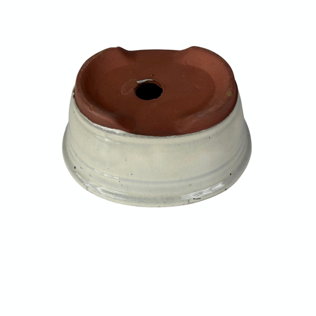 Bonsai pot creme ovaal 16cm - set