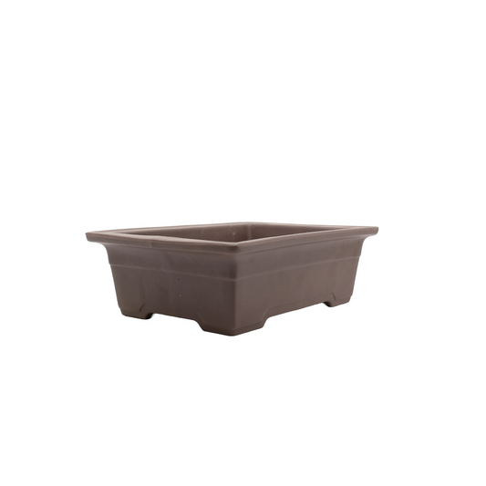 Bonsai pot ongeglazuurd rechthoekig 22cm