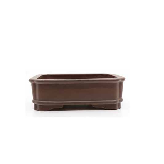 Bonsai pot ongeglazuurd rechthoekig 20cm