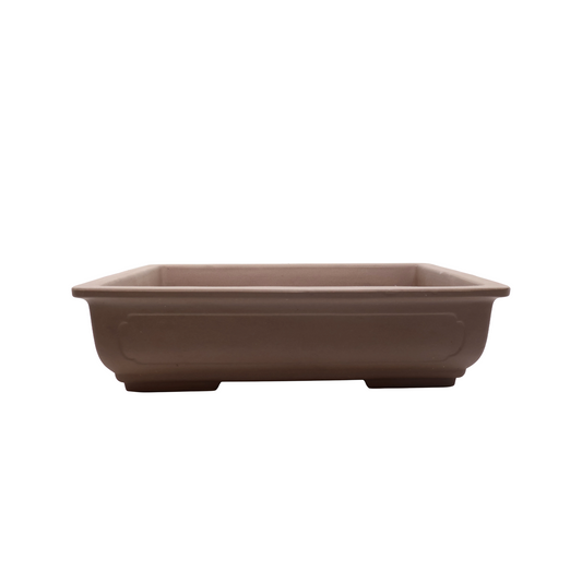 Bonsai pot ongeglazuurd rechthoek 31cm